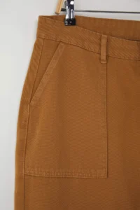 Trendyol Curve Mustard High Waist Wide Leg Plus Size Wide Leg jeans - Image 6