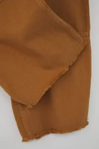 Trendyol Curve Mustard High Waist Wide Leg Plus Size Wide Leg jeans - Image 7