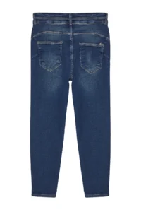 Trendyol Curve Dark Blue High Waist Flexible/Strecth skinny plus size jeans - Image 9