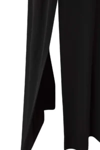Trendyol Curve Black V-neck skater/Flexible Maxi Knitting Dress - Image 6