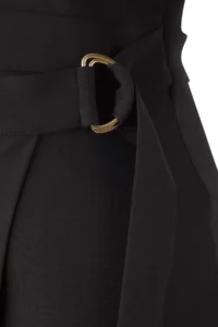 Trendyol Curve Black OF shorts and Arched Weaving Mini Plus Size Dress - Image 8