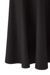 Trendyol Curve Black Square Neck skater Mini Knitting Plus Size Dress - Image 6