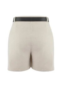 Trendyol Curve Stone Arched Bowl Winter Mini Weaving Shorts Skirt - Image 8