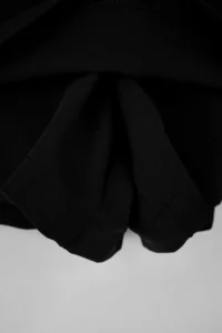 Trendyol Curve Black Arched Mini Plus Size Weaving Shorts Skirt Shorts & Bermuda - Image 6