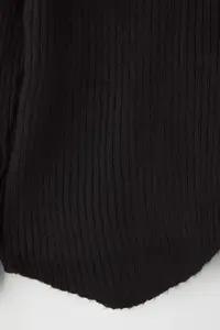 Trendyol Curve Black Crew Neck Jacket Look Knitwear Cardigan - Image 8