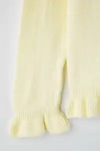 Trendyol Curve Yellow Button & Flywheel Detailed Soft textured Knitwear Cardigan - Image 7