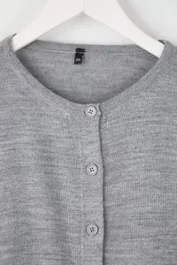Trendyol Curve Navy Blue-Gray 2 Sets Paket Crew Neck Basic Knitwear Cardigan - Image 3