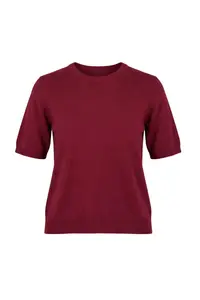 Trendyol Curve Burgundy Basic Cardigan-Blouse 2 Sets Set Knitwear Cardigan - Image 6