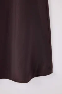 Trendyol Curve Brown Weaving Plus Size Skirt - Image 6