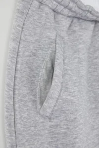 Trendyol Curve Gray Melange Waist Poplin Detailed Knitting Mini Plus Size Skirt - Image 7