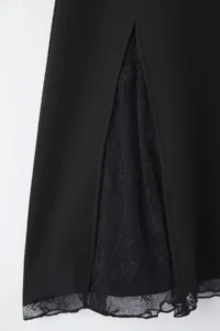 Trendyol Curve Black Midi Knitting Plus Size Skirt - Image 6