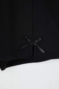 Trendyol Curve Black Short Knitting Plus Size Shorts Skirt - Image 7