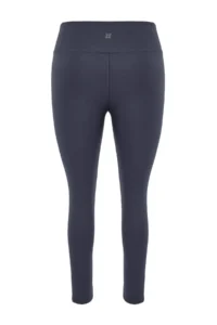 Trendyol Curve Anthracite Soft Brushed Material Reflector Print Detailed Full Size Knitting Sports Leggings - Image 7