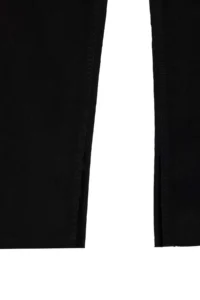 Trendyol Curve Black High Waist Slit Detailed Flare Fit plus size jeans - Image 7