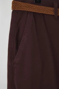 Trendyol Curve Brown High Waist Arched Mom Fit denim plus size jeans - Image 7
