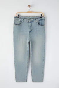 Trendyol Curve Mavi High Waist Flexible Plus Size skinny jeans - Image 5