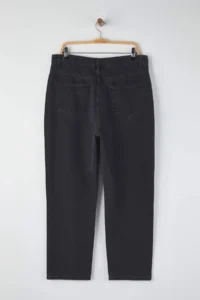 Trendyol Curve Black Stone High Waist Plus Size Mom jeans - Image 7
