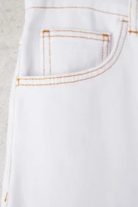 Trendyol Curve White High Waist Plus Size Baggy jeans - Image 6