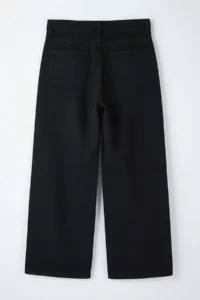 Trendyol Curve Anthracite Yüksel Waist 90's Straight Fit 100% Cotton Non-Stretch plus size jeans - Image 6
