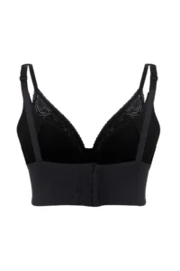 Trendyol Curve Black Lace without filling Double Sleeveless underwire Wide Lace Closure Bra - Image 6