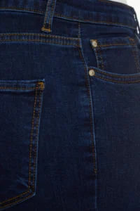 Trendyol Curve Dark Blue High Waist Flexible Plus Size skinny jeans - Image 19