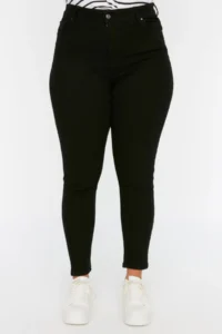 Trendyol Curve Black High Waist Flexible Plus Size skinny jeans - Image 3