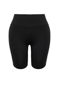 Trendyol Curve Black High Waist Shaping Knitting Leggings - Image 6
