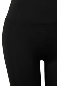 Trendyol Curve Black High Waist Shaping Knitting Leggings - Image 7