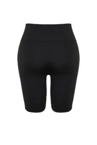 Trendyol Curve Black High Waist Shaping Knitting Leggings - Image 8