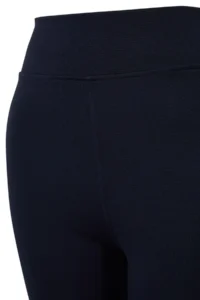Trendyol Curve Navy Blue High Waist Shaping Elastic Waist Knitting Plus Size Leggings - Image 8