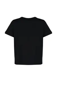 Trendyol Curve Black Regular Fit Basic Crew Neck 100% Cotton Knitting Plus Size T-Shirt - Image 8