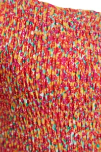 Trendyol Curve Pink Floral Weaving Gipelli Dress - Image 7