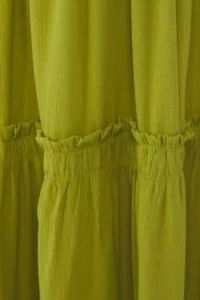 Trendyol Curve Khaki Barbell Collar Weaving Dress - Image 7