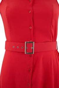 Trendyol Curve Rejection Aerobin Weaving Plus Size Dress - Image 4