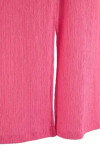 Trendyol Curve Pink slit Knitting Dress - Image 3