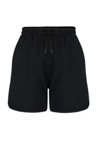 Trendyol Curve Black Thin Knitting Plus Size Shorts - Image 7