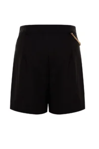 Trendyol Curve Black High Waist Finike Shorts Skirt & Bermuda - Image 5