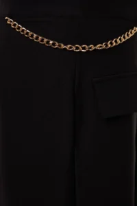 Trendyol Curve Black High Waist Finike Shorts Skirt & Bermuda - Image 6