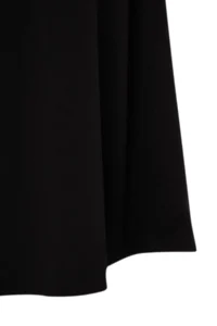 Trendyol Curve Black Elastic Waist Mini Knitting Plus Size Skirt - Image 7