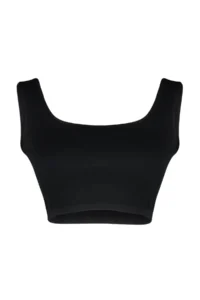 Trendyol Curve Black seamless Without underwire Wireless Flexible bralette Knitting Plus Size Bra - Image 7