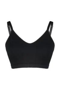 Trendyol Curve Black Sleeveless seamless Without underwire Wireless Flexible bralette Knitting Plus Size Bra - Image 7