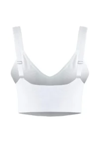 Trendyol Curve White Sleeveless seamless Without underwire Wireless Flexible bralette Knitting Plus Size Bra - Image 3