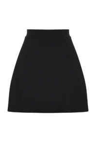 Trendyol Curve Black 2 Layer Knitting Sports Shorts Skirt - Image 10