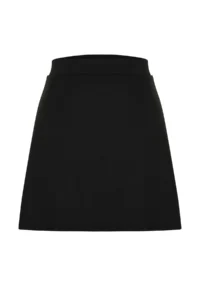 Trendyol Curve Black 2 Layer Knitting Sports Shorts Skirt - Image 9