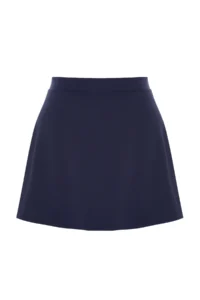 Trendyol Curve Navy Blue 2 Layer Knitting Sports Shorts Skirt - Image 7