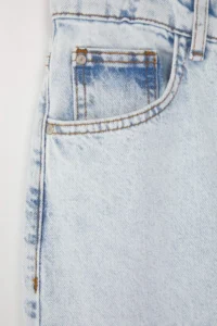 Trendyol Curve Buz Mavisi High Waist Wide Leg denim plus size jeans - Image 6