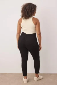 Trendyol Curve Black Leggings Look Extra Flexible Plus Size skinny jeans - Image 4