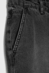 Trendyol Curve Anthracite High Waist Wide Leg/Wide Leg comfort/Middle Flexible plus size jeans - Image 11