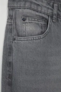 Trendyol Curve Gray High Waist Wide Leg Plus Size Wide Leg jeans - Image 6
