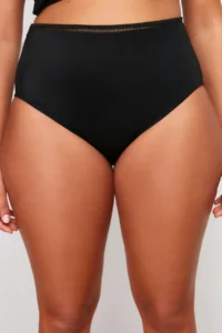 Trendyol Curve Black High Waist Plus Size Bikini Bottom - Image 5